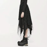 Victorian Victoria Mesh Skirt - PunkRave