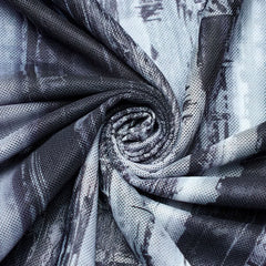Lazarus Printed Turtleneck - Black and White - PunkRave