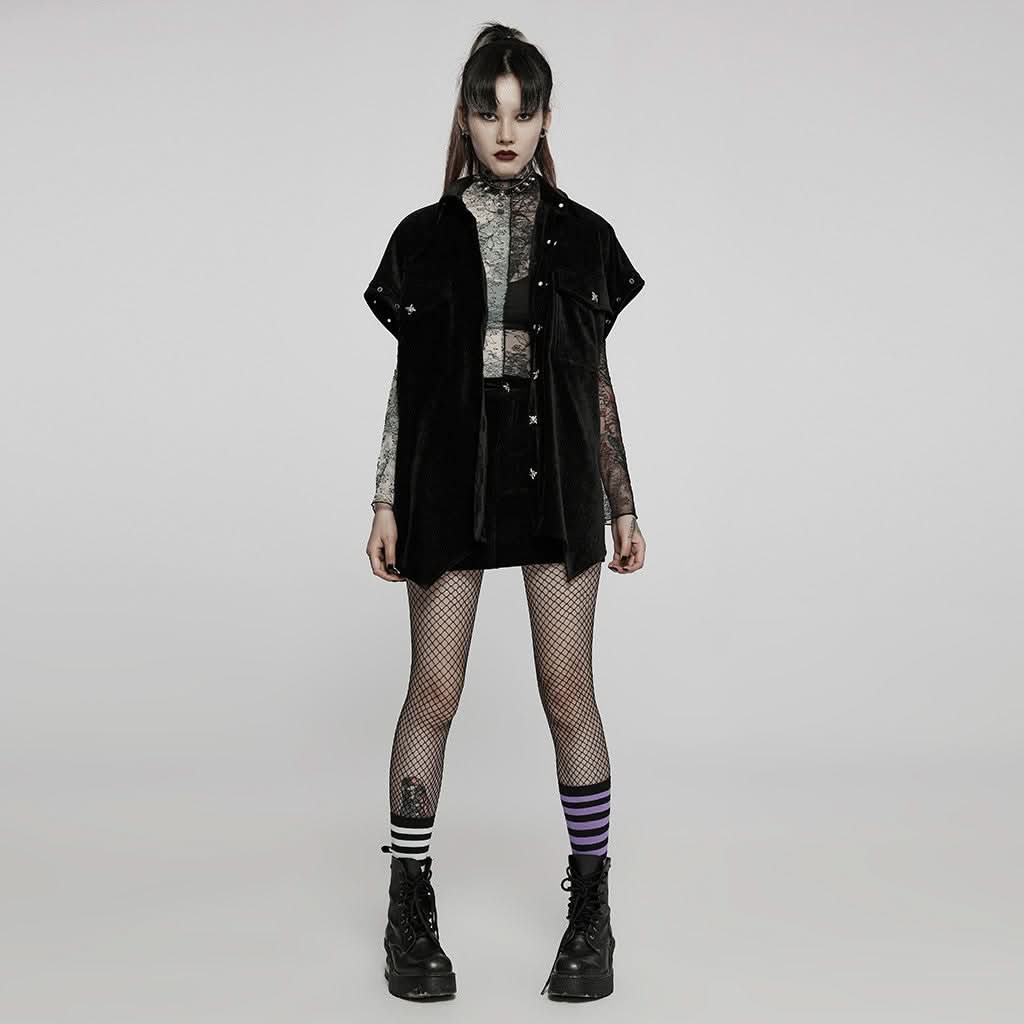 Gloom Loom Oversized Top - PunkRave
