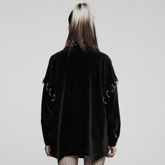 Gloom Loom Oversized Top - PunkRave