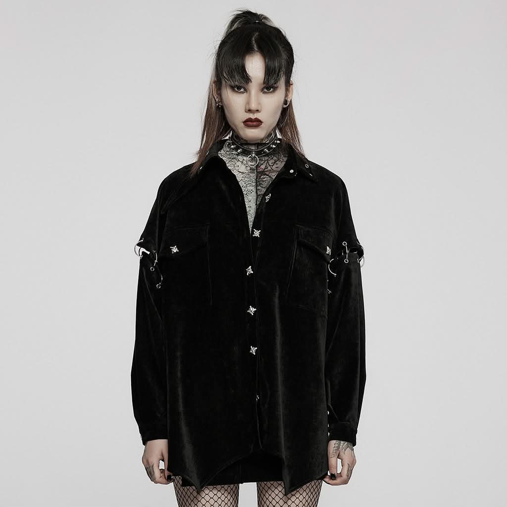 Gloom Loom Oversized Top - PunkRave