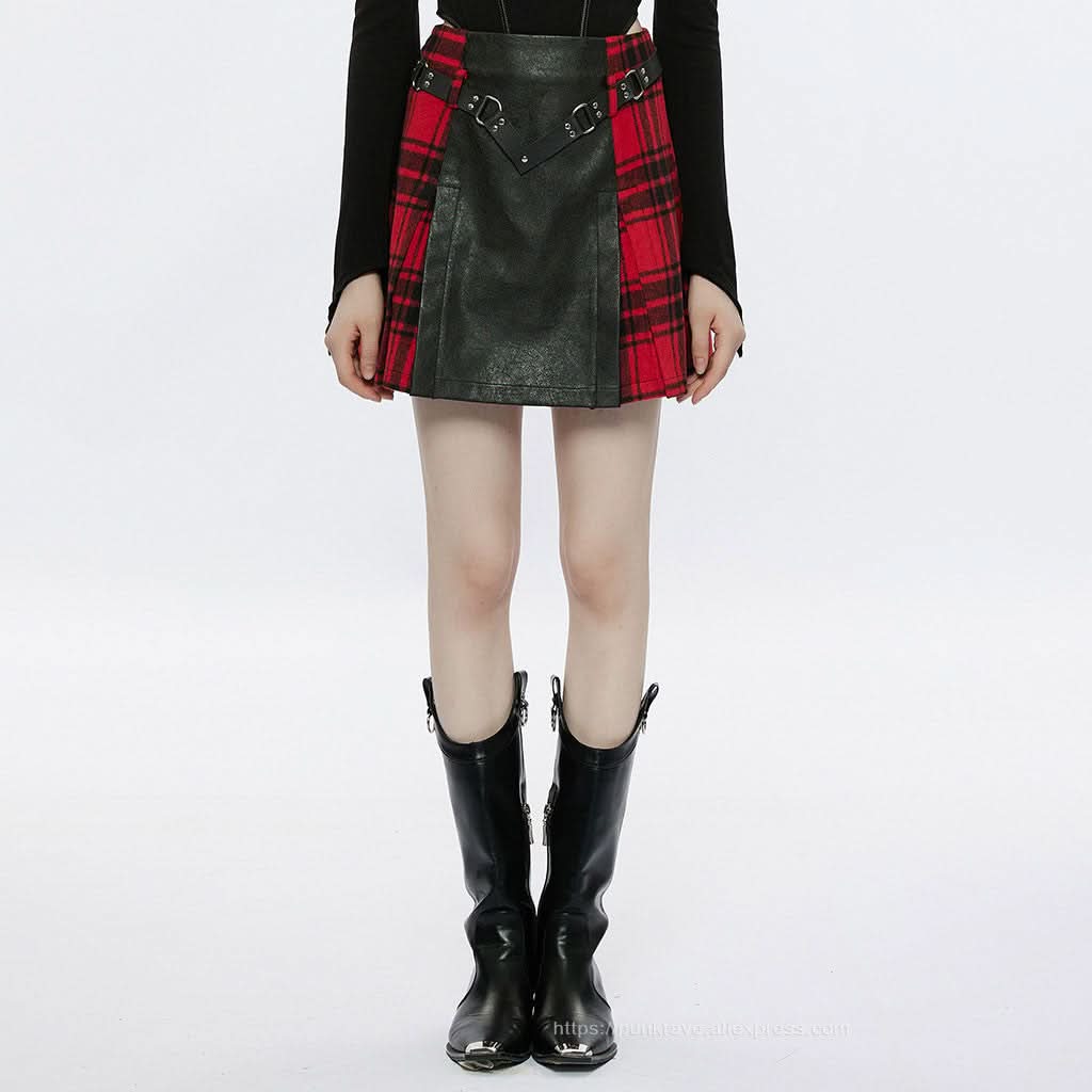 Feisty Mini Skirt - PunkRave
