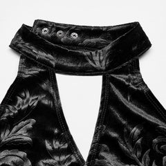 Cthulhu Cropped Halterneck - PunkRave