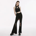 Cthulhu Cropped Halterneck - PunkRave