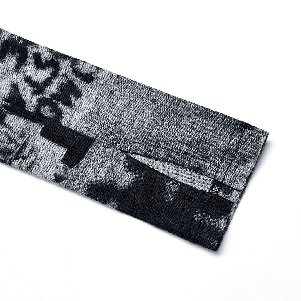Tomie Turtleneck Top - Printed - PunkRave