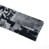 Tomie Turtleneck Top - Printed - PunkRave
