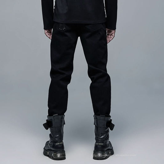 Crucify Studded Trousers - PunkRave
