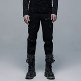 Crucify Studded Trousers - PunkRave