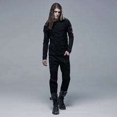 Crucify Studded Trousers - PunkRave