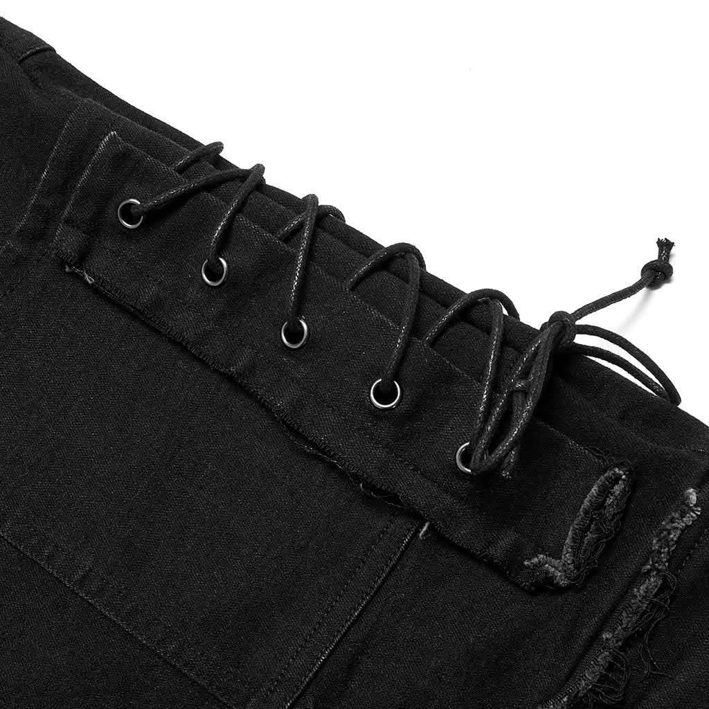 Azathoth Distressed Trousers - PunkRave