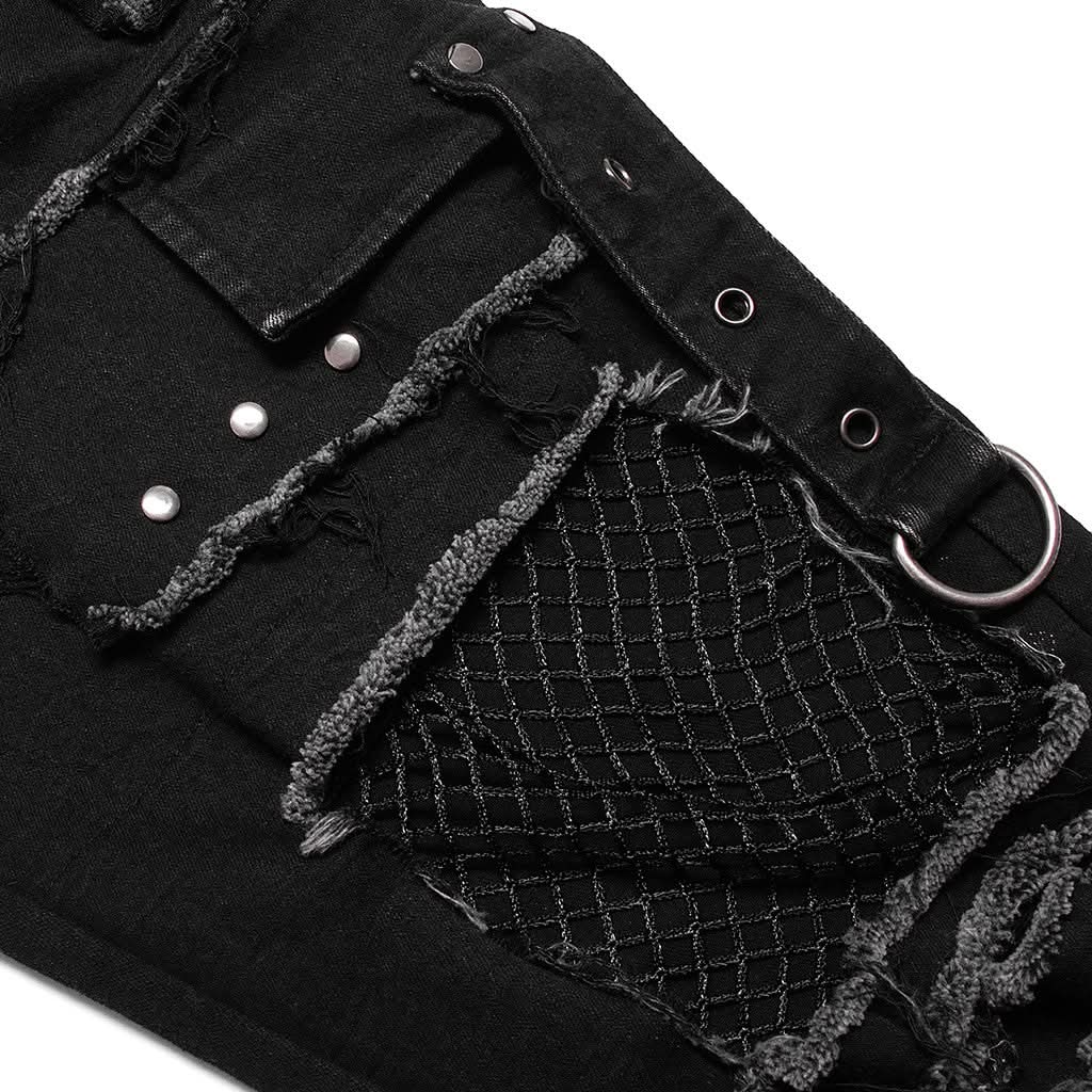 Azathoth Distressed Trousers - PunkRave