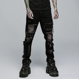 Azathoth Distressed Trousers - PunkRave