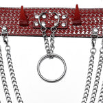 Eclipse Choker (Red) - PunkRave