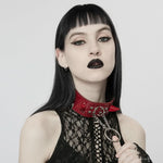 Eclipse Choker (Red) - PunkRave