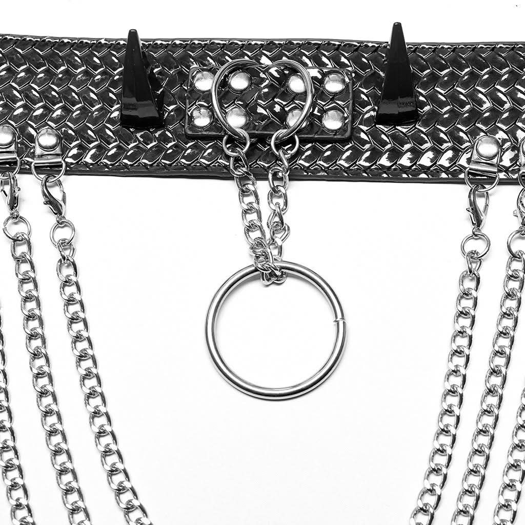 Eclipse Choker (Black) - PunkRave