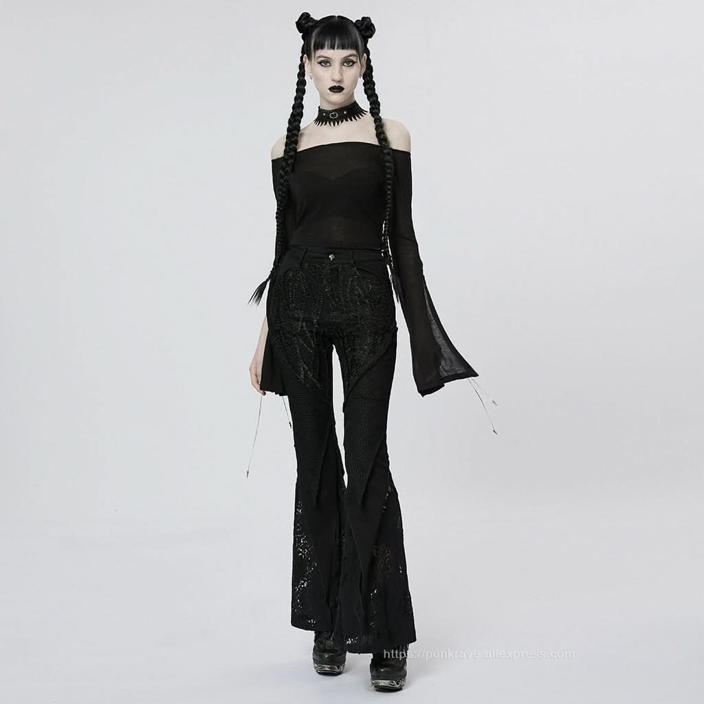 September Fringe Choker - PunkRave