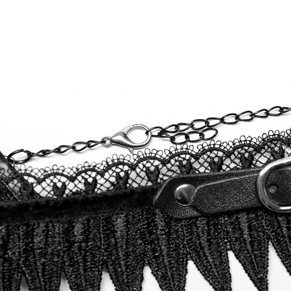 September Fringe Choker - PunkRave