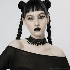 September Fringe Choker - PunkRave