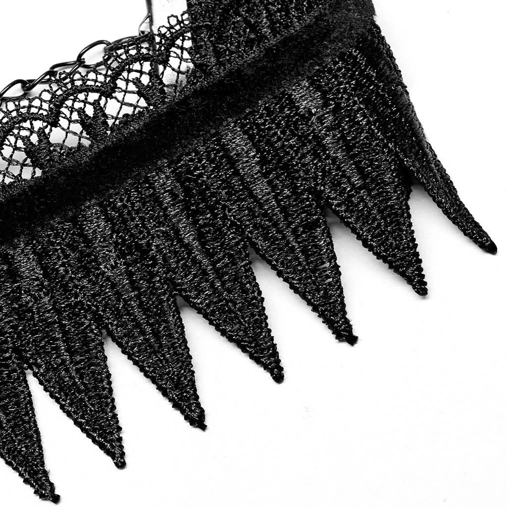 September Fringe Choker - PunkRave