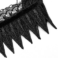 September Fringe Choker - PunkRave