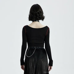 Macabre Crop Top - PunkRave