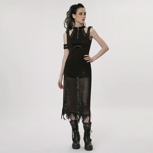 Voodoo Mesh Dress - PunkRave