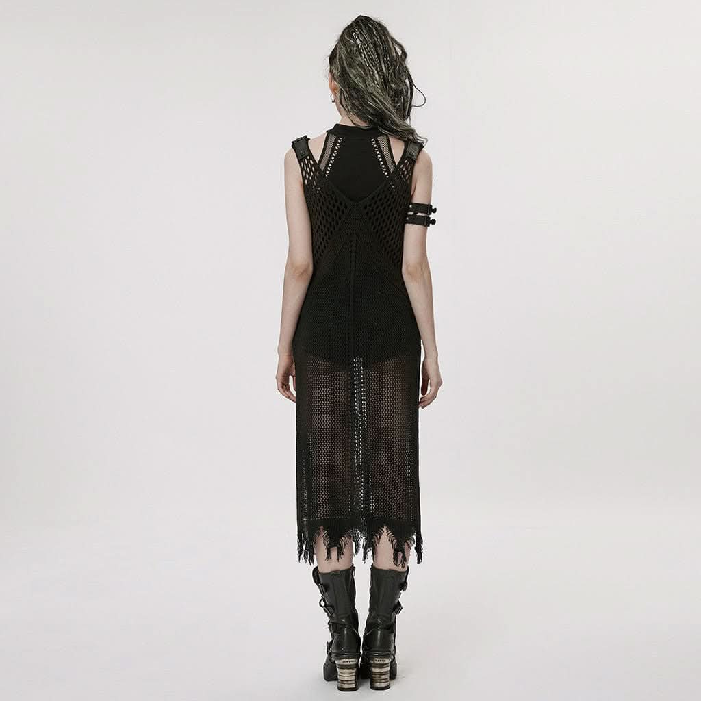Voodoo Mesh Dress - PunkRave