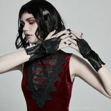 Andromeda Lace Gothic Gauntlets - PunkRave