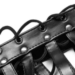 Straitjacket Supermodel Spiked Mask - PunkRave