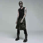 Straitjacket Supermodel Spiked Mask - PunkRave