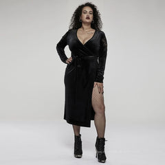 Storm Maiden Velvet Dress - PunkRave