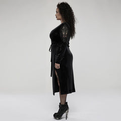 Storm Maiden Velvet Dress - PunkRave