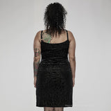 Styx Printed Slip Dress - PunkRave