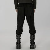 Mutiny Corduroy Trousers - Black - PunkRave