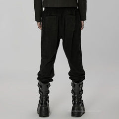 Mutiny Corduroy Trousers - Black - PunkRave