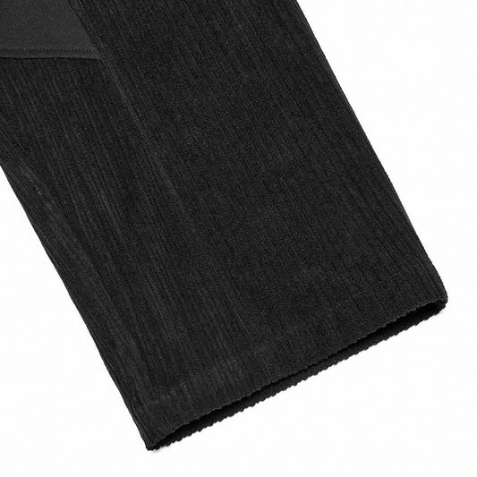 Mutiny Corduroy Trousers - Black - PunkRave