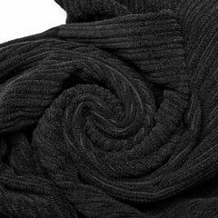 Mutiny Corduroy Trousers - Black - PunkRave
