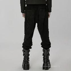 Mutiny Corduroy Trousers - Black - PunkRave