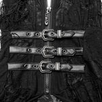 Hecate Distressed Cape Top - PunkRave