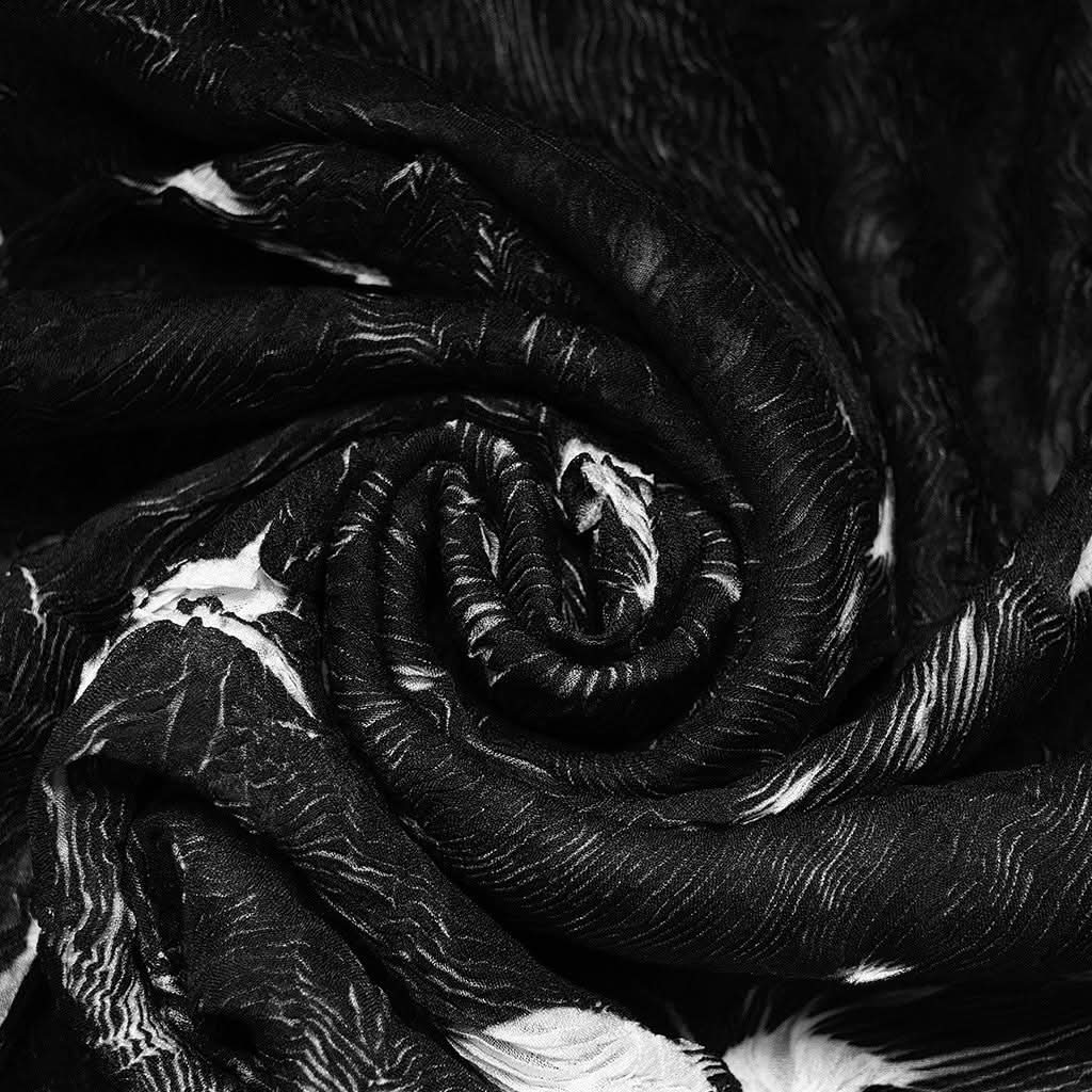 Toxic Addiction Printed Turtleneck - PunkRave