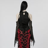 Summer Wine Mesh Halterneck Top - PunkRave