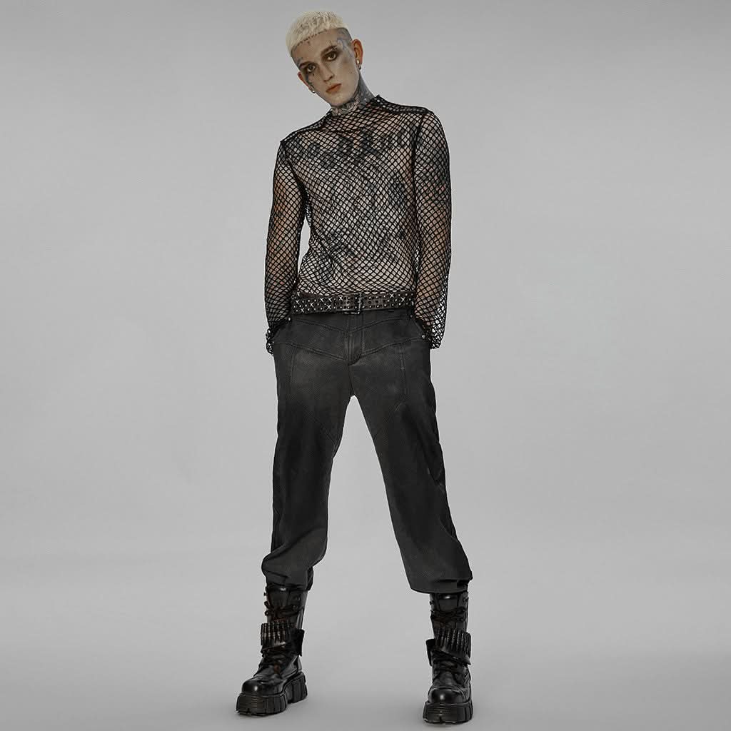 Hollow Mesh Tee - PunkRave