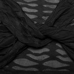 Echo Cropped Mesh Top - PunkRave