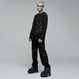 Killing Moon Mesh Skull Tee - PunkRave