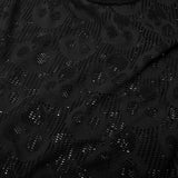 Killing Moon Mesh Skull Tee - PunkRave