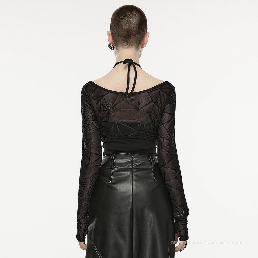 Witch Bitch Halterneck Top - PunkRave