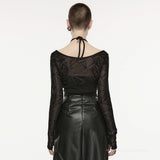Witch Bitch Halterneck Top - PunkRave