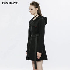 Misdemeanor Hoodie Dress - PunkRave