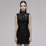 Kill Bill Cheongsam Mini Dress - PunkRave