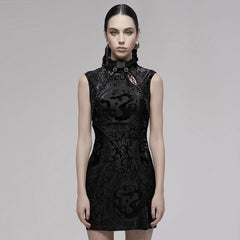 Kill Bill Cheongsam Mini Dress - PunkRave